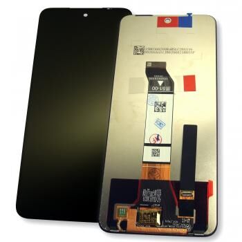 Дисплей Xiaomi Redmi Note 10 5G M2103K19G с сенсором (тачскрином) черный Оригинал