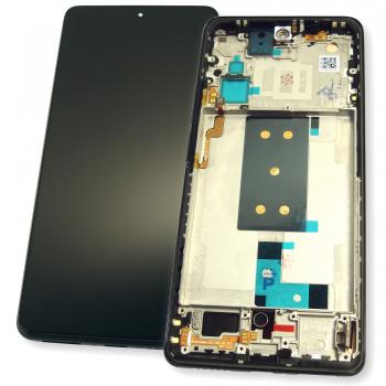 Дисплей Xiaomi 11T 21081111RG. 11T Pro 2107113SG с сенсором (тачскрином) черный с рамкой Оригинал