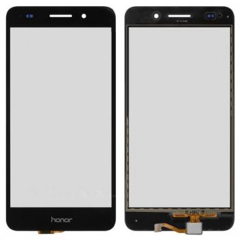 Сенсор (тачскрин) для Huawei Y6 II (CAM-L21), Honor 5A (CAM-AL00) чёрный Оригинал