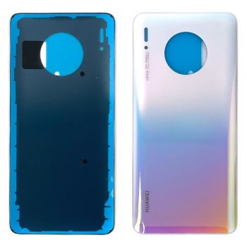 Задняя крышка корпуса Huawei Mate 30 TAS-L09, TAS-L29 белая Оригинал