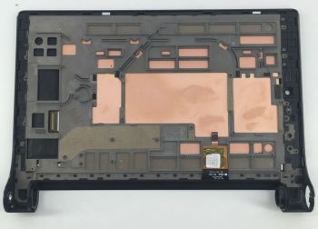 Дисплей Lenovo Yoga Tablet 2-830, 830F, 830L, 830LC 8" с сенсором (тачскрином) черный с рамкой Оригинал