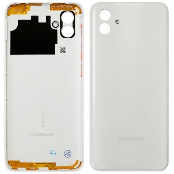 Задняя крышка корпуса Samsung A045 (SM-A045F, SM-A045F/DS) Galaxy A04 белая Оригинал