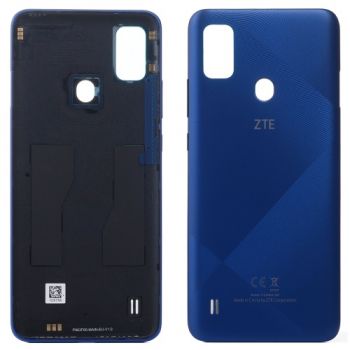 Задняя крышка корпуса ZTE Blade A51 2021 синяя Оригинал