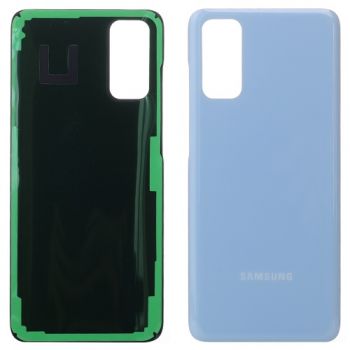 Задняя крышка корпуса Samsung G980, G981 (SM-G980F, SM-G980F/DS, SM-G981F, SM-G981F/DS) Galaxy S20 2020 голубая