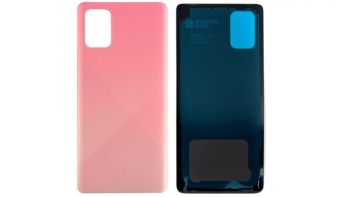 Задняя крышка корпуса Samsung A715 (SM-A715F, SM-A715F/DS) Galaxy A71 розовая Оригинал