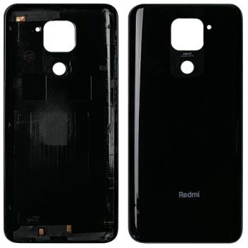Задняя крышка корпуса Xiaomi Redmi Note 9, Redmi 10X 4G M2003J15SC черная
