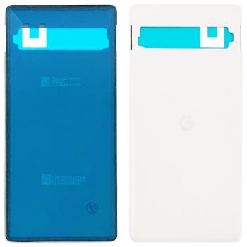 Задняя крышка корпуса Google Pixel 7a GWKK3, GHL1X, G0DZQ, G82U8 белая Оригинал