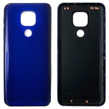 Задняя крышка корпуса Motorola XT2083, XT2083-3 Moto G9 Play синяя Оригинал