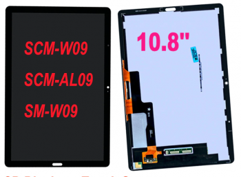 Дисплей Huawei MediaPad M6 10.8 SCM-W09, SCM-AL09 с сенсором (тачскрином) черный