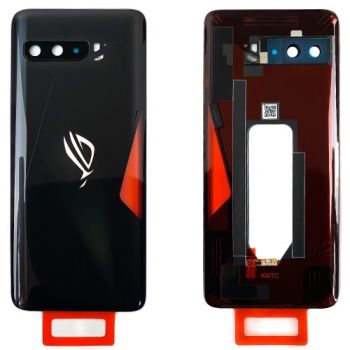 Задняя крышка корпуса Asus ZS661KL, ZS661KS ROG Phone 3 I003D, I003DD черная Оригинал