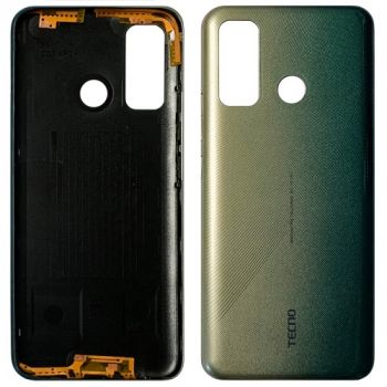 Задняя крышка корпуса Tecno Camon 15 CD7 зеленая Оригинал