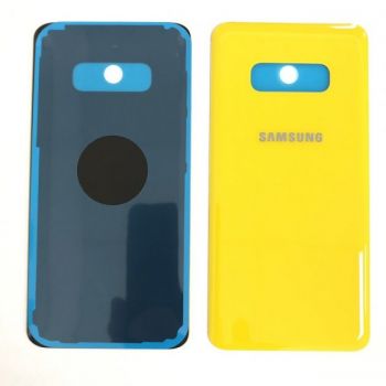 Задняя крышка корпуса Samsung G970 (SM-G970F, SM-G970F/DS) Galaxy S10e желтая Оригинал