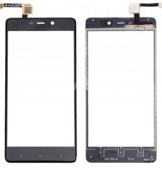 Сенсор (тачскрин) для Xiaomi Redmi 4 Prime, Redmi 4 Pro чёрный Оригинал