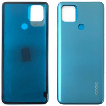 Задняя крышка корпуса Oppo A15 CPH2185. Oppo A15s CPH2179 синяя Оригинал