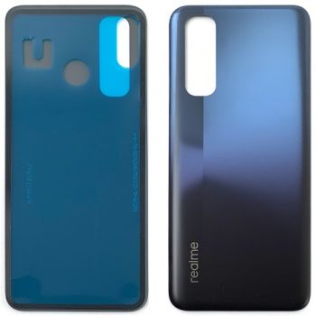 Задняя крышка корпуса Realme 7 4G RMX2155 синяя Оригинал