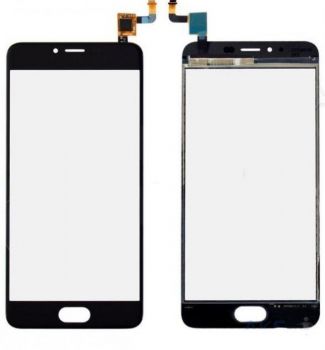 Сенсор (тачскрин) для Meizu M5 (M611), M5 mini чёрный Оригинал