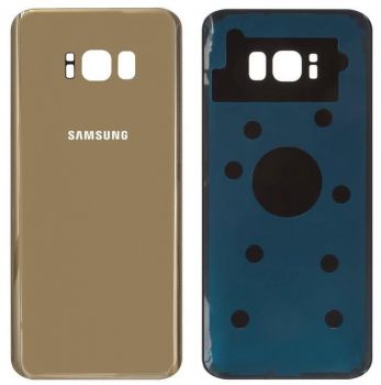 Задняя крышка Samsung G955F Galaxy S8 Plus (2017), золотая, Maple Gold, оригинал