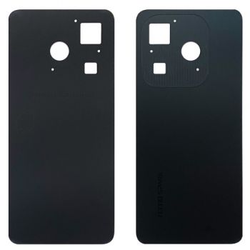 Задняя крышка корпуса Tecno Spark 20 KJ5, KJ5n черная Оригинал