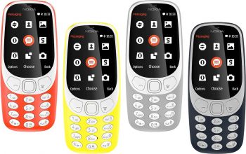 Корпус Nokia 3310 Dual Sim 2017 TA-1008, TA-1030 красный Оригинал