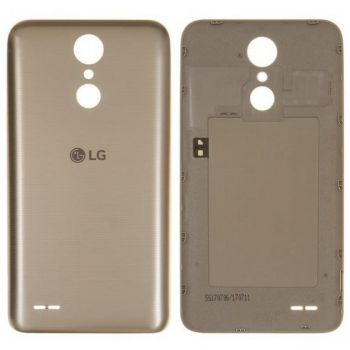 Задняя крышка LG M250 K10 (2017)/ X400 K10 (2017) золотая