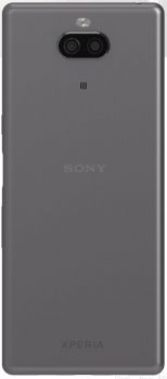 Задняя крышка корпуса Sony I4113, I3113, I4193, I3123 Xperia 10 серебристая Оригинал