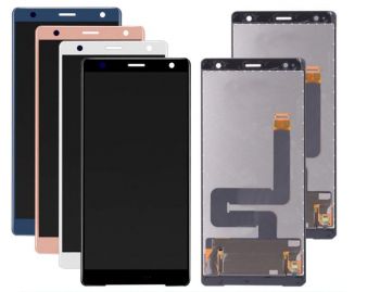 Дисплей Sony H8216, H8266, H8276, H8296 Xperia XZ2 с сенсором (тачскрином) розовый Оригинал