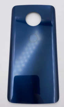 Задняя крышка корпуса Motorola XT1926-1, XT1926-2, XT1926-3 Moto G6 Plus синяя Оригинал