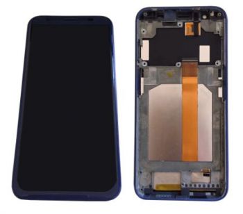 Дисплей Doogee X55 с сенсором (тачскрином) черный с рамкой Оригинал