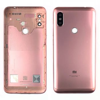 Задняя крышка корпуса Xiaomi Redmi Note 6 Pro M1806E7TG розовая Оригинал