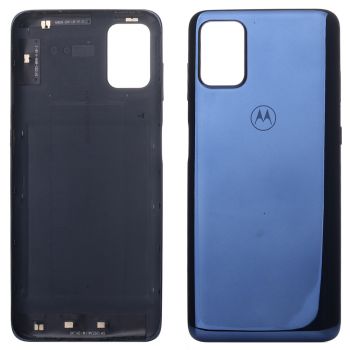 Задняя крышка корпуса Motorola XT2087, XT2087-1, XT2087-2 Moto G9 Plus синяя Оригинал
