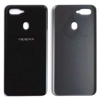 Задняя крышка корпуса Oppo A5s, AX5s CPH1909, CPH1920 черная Оригинал