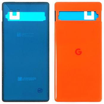 Задняя крышка корпуса Google Pixel 7a GWKK3, GHL1X, G0DZQ, G82U8 коралловая Оригинал