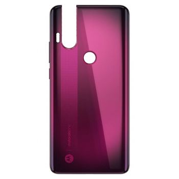 Задняя крышка корпуса Motorola XT2027, XT2027-1 One Hyper фиолетовая Оригинал
