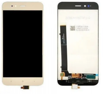 Дисплей (LCD) Xiaomi Mi A1, Mi5X с сенсором золотой Оригинал