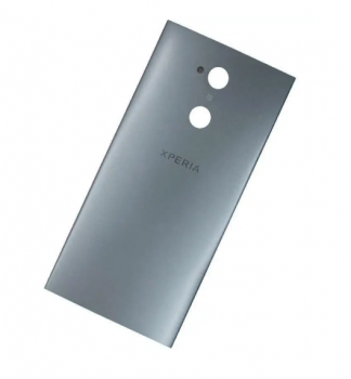 Задняя крышка корпуса Sony H4213, H4233, H3213, H3223 Xperia XA2 Ultra Dual Sim серебристая Оригинал