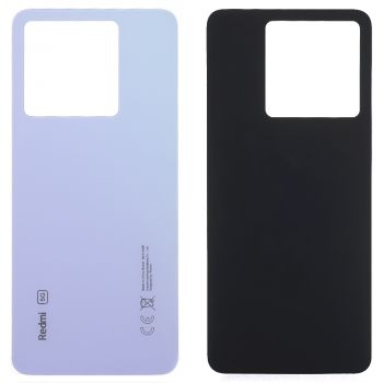 Задняя крышка корпуса Xiaomi Redmi Note 13 Pro 5G 2312DRA50C, 2312CRAD3C фиолетовая