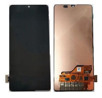 Дисплей Samsung A415 (SM-A415F, SM-A415F/DSN) Galaxy A41 с сенсором (тачскрином) черный Оригинал