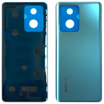 Задняя крышка корпуса Xiaomi Redmi Note 12 Pro Plus 22101316UCP, 22101316UG синяя Оригинал