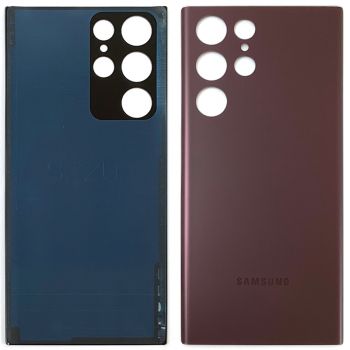 Задняя крышка корпуса Samsung S908 (SM-S908B, SM-S908B/DS) Galaxy S22 Ultra 5G Burgundy Red Оригинал