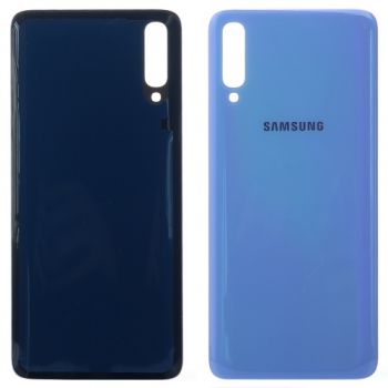 Задняя крышка корпуса Samsung A705 (SM-A705F, SM-A705FN/DS) Galaxy A70 голубая Оригинал