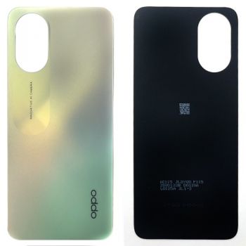 Задняя крышка корпуса Oppo A38 CPH2579. Oppo A18 CPH2591 золотая Оригинал