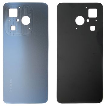 Задняя крышка корпуса Infinix Hot 40i X6528, X6528B черная Оригинал