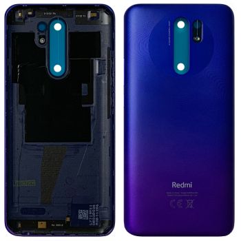 Задняя крышка корпуса Xiaomi Redmi 9 M2004J19G, M2004J19C фиолетовая