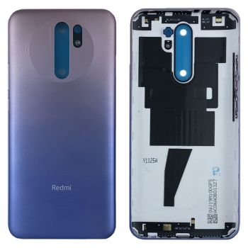 Задняя крышка корпуса Xiaomi Redmi 9 M2004J19G, M2004J19C розово-голубая