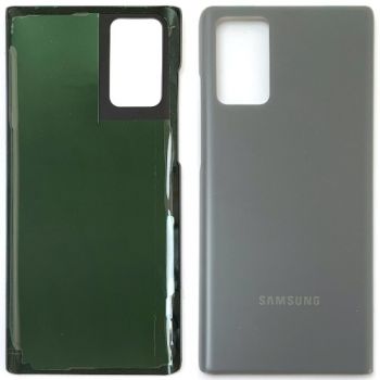 Задняя крышка корпуса Samsung N980, N981 (SM-N980F/DS, SM-N981B/DS) Galaxy Note 20 серая