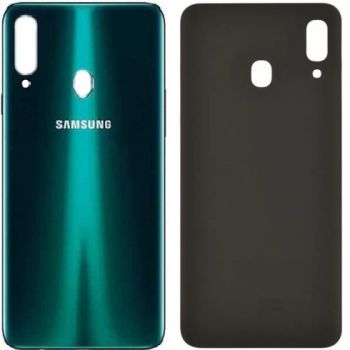 Задняя крышка корпуса Samsung A207 (SM-A207F, SM-A207F/DS) Galaxy A20s зеленая