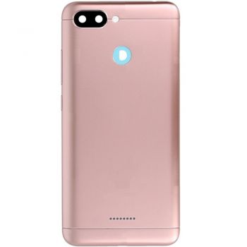 Задняя крышка корпуса Xiaomi Redmi 6 M1804C3DG, M1804C3DH розовая Оригинал