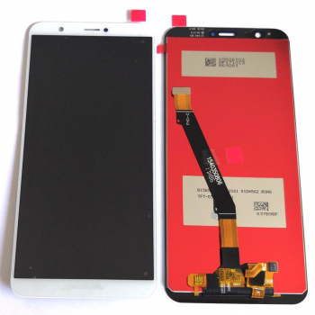 Дисплей (LCD) Huawei P Smart (FIG-LX1), P Smart Dual Sim (FIG-L21) с сенсором белый