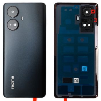 Задняя крышка корпуса Realme 10 Pro Plus 5G RMX3687, RMX3686 черная Оригинал