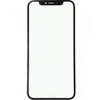 Стекло сенсорного экрана Apple iPhone 12 Pro Max A2411, A2342, A2410, A2412 черное Оригинал